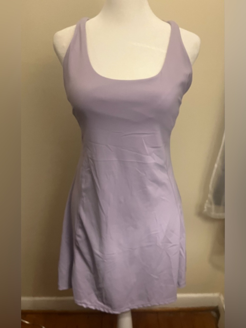 NWOT Purple Strappy Back Dress size Small